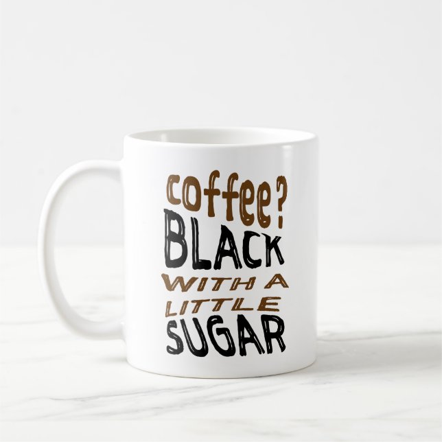 Caneca De Café koffie met suiker (Esquerda)