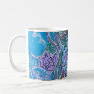 Caneca De Café Koffiemok : Tree nimphs at the Waterfall