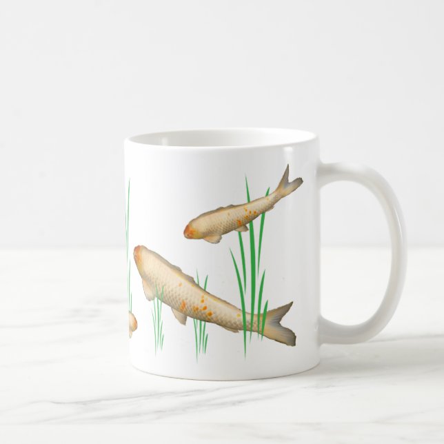 Caneca De Café Koi (Direita)