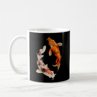 Caneca De Café Koi Fish Nishikigoi Yin Yang Carp