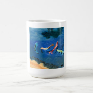 Caneca De Café Koi Pond