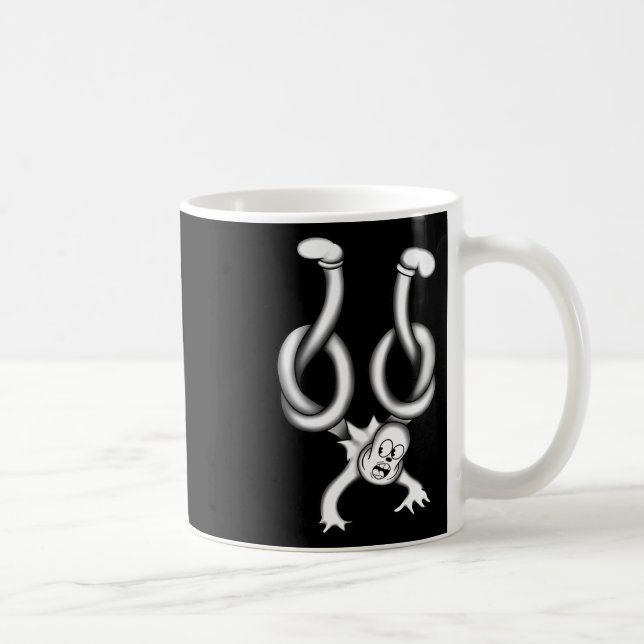 Caneca De Café Koko O Fantasma Palhaço Torcido (Direita)