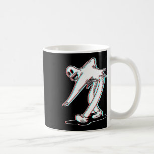 Caneca De Café Koko O Palhaço Ghost Glitch Dança