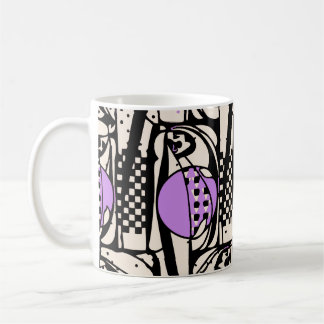 Caneca De Café Koloman Moser Rosa Silvestre