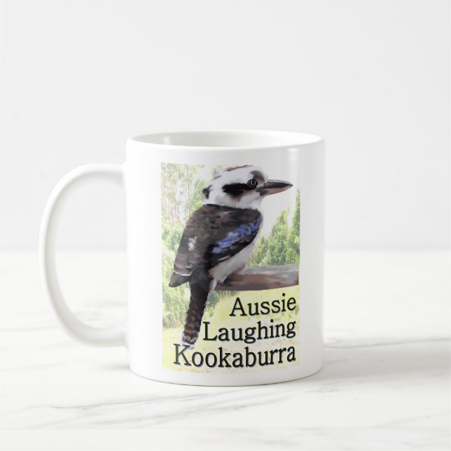 Caneca De Café Kookaburra de riso australiano (Esquerda)