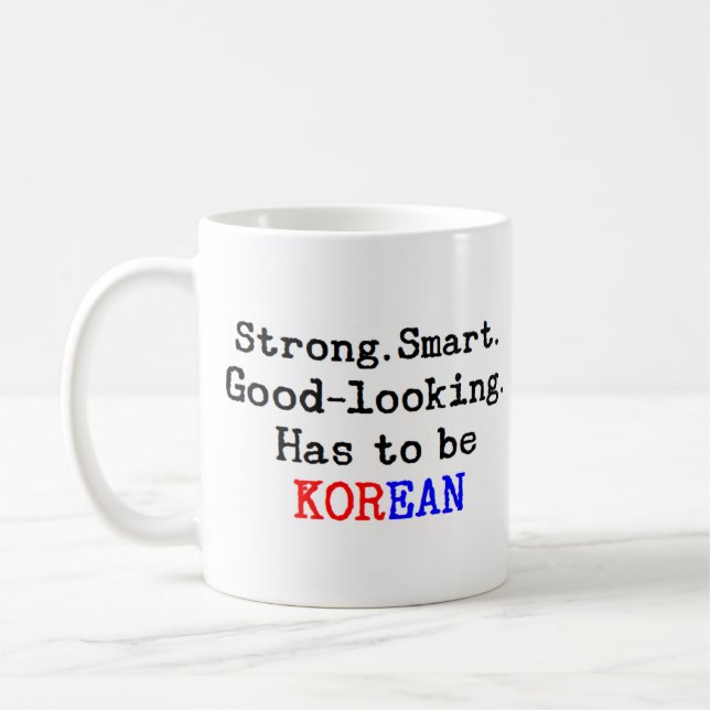 Caneca De Café korean strong (Esquerda)
