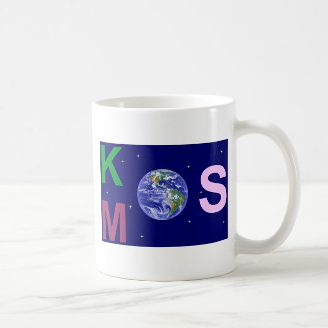 Caneca De Café Kosmos estrelado (Direita)