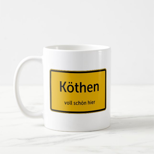 Caneca De Café Köthen Tasse Kaffeetasse Teetasse (Esquerda)