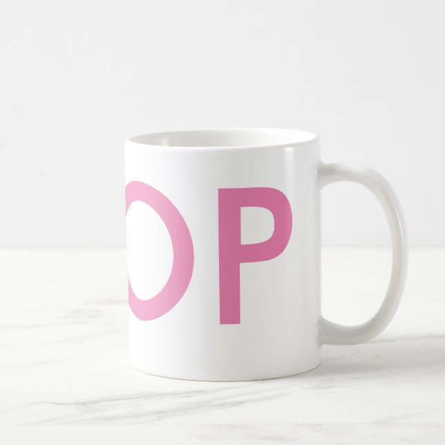 Caneca De Café Kpop | Ventilador de música rosa (Direita)
