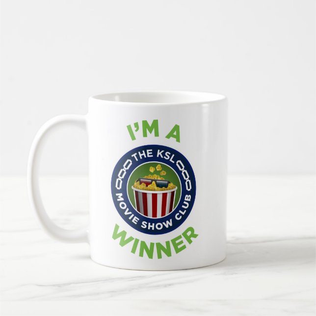 Caneca De Café KSL Movie Show - Mug Vencedor (Esquerda)