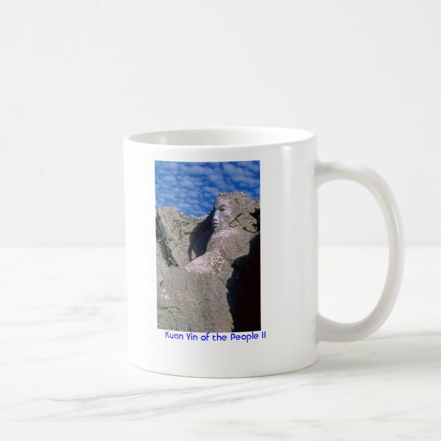 Caneca De Café Kuan Yin das pessoas II 1/Mug (Direita)