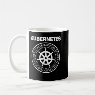 Caneca De Café Kubernetes desenvolve docker de contentor de progr