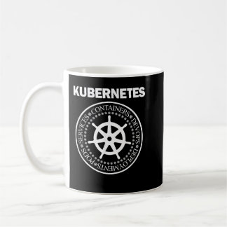 Caneca De Café Kubernetes desenvolve docker de contentor de progr