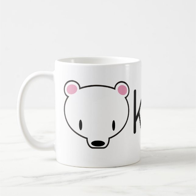 Caneca De Café kuma-chan (Esquerda)