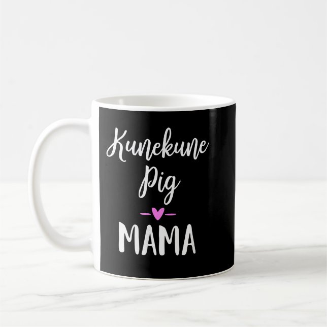 Caneca De Café Kune Kune Pig Gift para Mulheres - Kunekune Pig Ma (Esquerda)