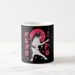 Caneca De Café Kung Fu Cat