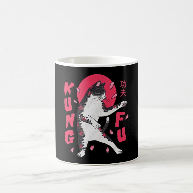 Caneca De Café Kung Fu Cat (Centro)