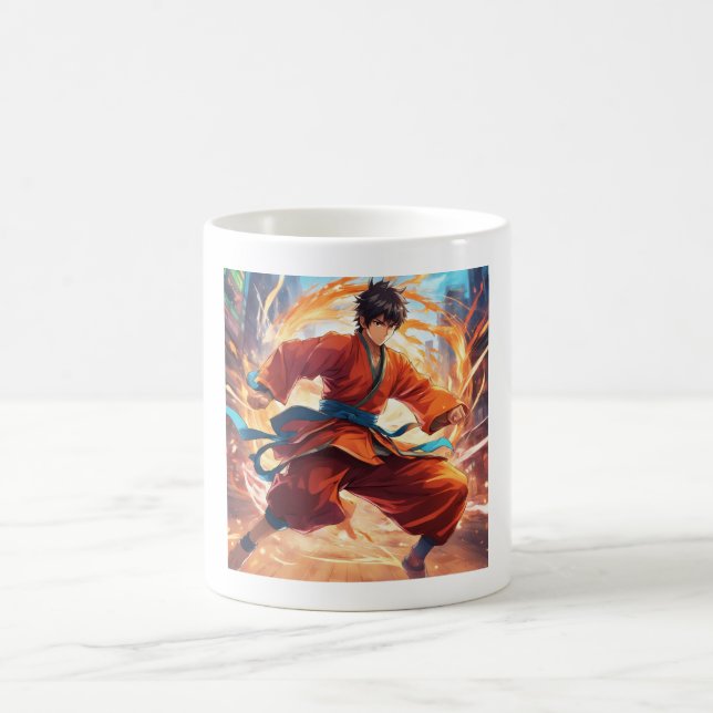 Caneca De Café Kung Fu Fighter 2 (Centro)