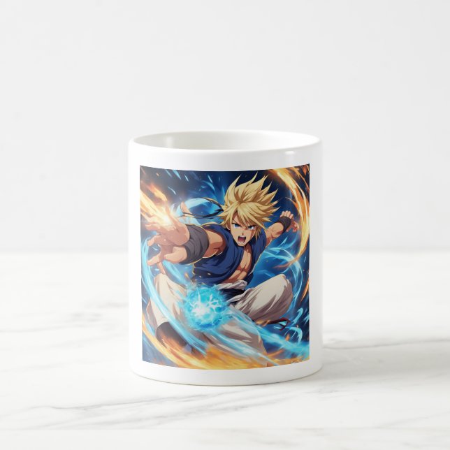 Caneca De Café Kung Fu Fighter 5 (Centro)