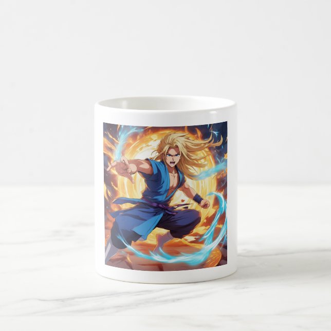 Caneca De Café Kung Fu Fighter 8 (Centro)