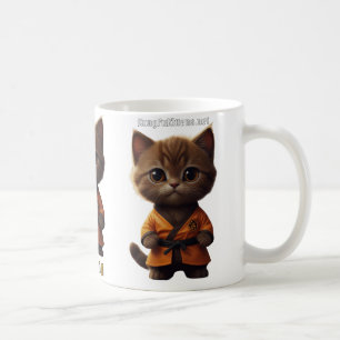 Caneca De Café Kung Fu Kittens Mug (PanPoo)