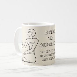 Caneca De Café "Kushim o contador: ø Pessoa nomeada conhecida "