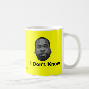 Caneca De Café Kwame Kilpatrick:  Eu não sei