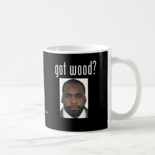Caneca De Café Kwame Kilpatrick:  Madeira obtida?