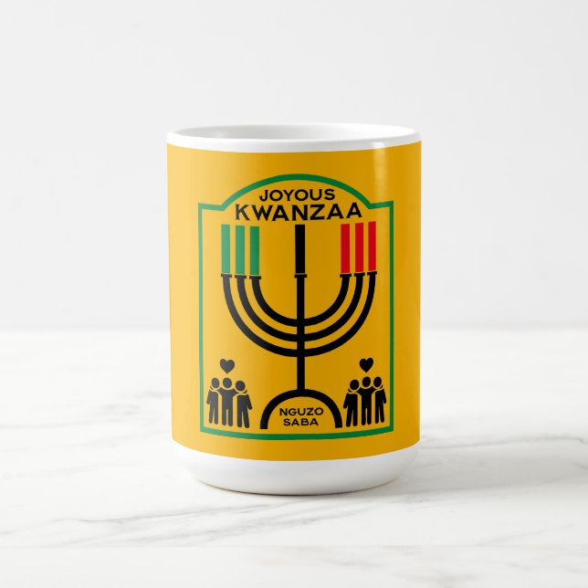 Caneca De Café Kwanzaa Umoja (Centro)