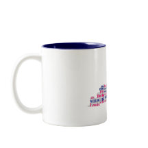 Caneca de café KY Word Cloud (V1 Rosa)