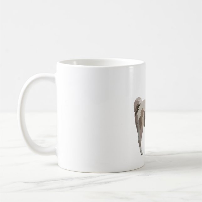 Caneca De Café L é para Llama (Esquerda)