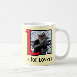 Caneca De Café L para Amantes
