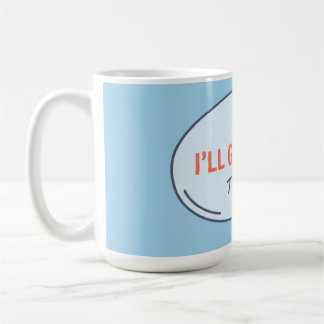 Caneca De Café L.U.S.A - Voltarei a Entrar em Contacto - Balão de