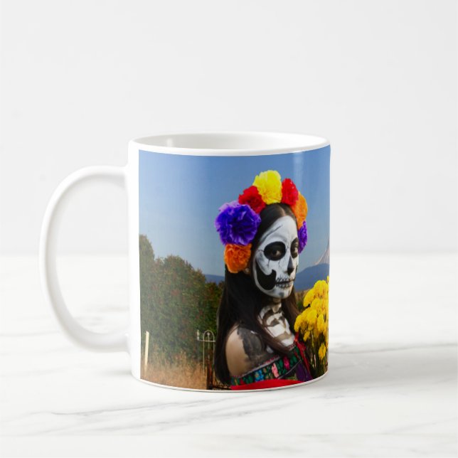 Caneca De Café La Calavera Catrina (Esquerda)