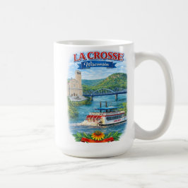 Caneca De Café La Crosse, WI Scenic Wisconsin Coffe Mug