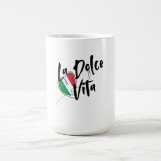 CANECA DE CAFÉ LA DOLCE VITA, A DOCE VIDA ITALIANA