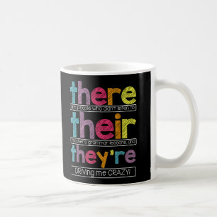 Caneca De Café Lá Estão Os Teaceiros Ingleses Humor Do Professor