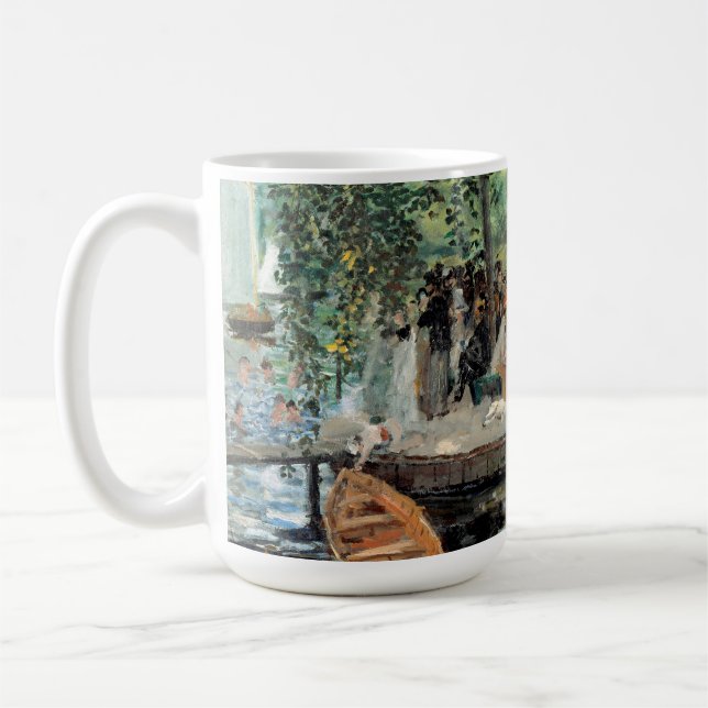 Caneca De Café La Grenouillère Auguste Renoir (Esquerda)