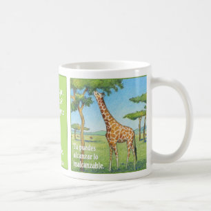 Caneca De Café La Jirafa, taza de café