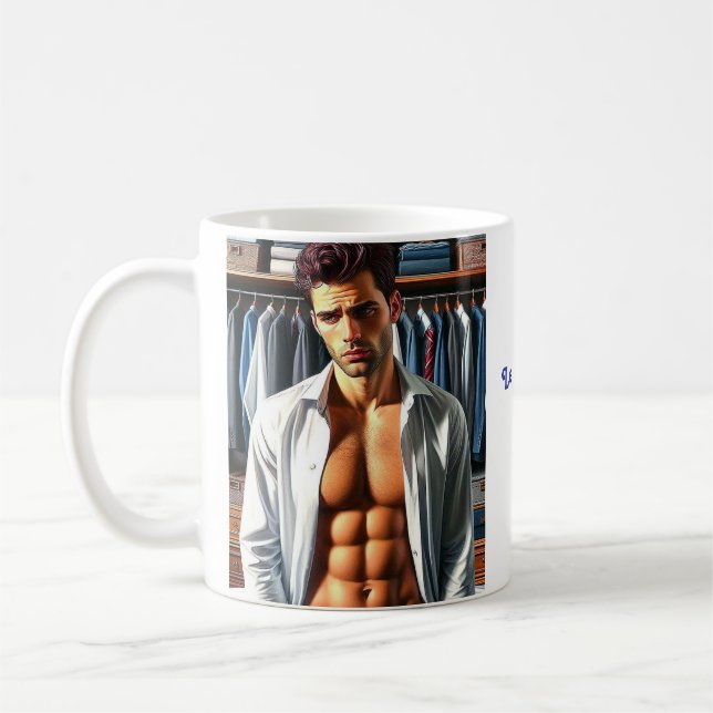 Caneca De Café La Puissance du Courage, carte pour tous (Esquerda)