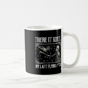 Caneca De Café Lá Vai O Meu Último Hallowee De Diversão De Esquel
