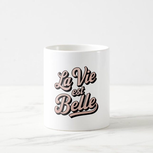 Caneca De Café La vie est belle (Centro)