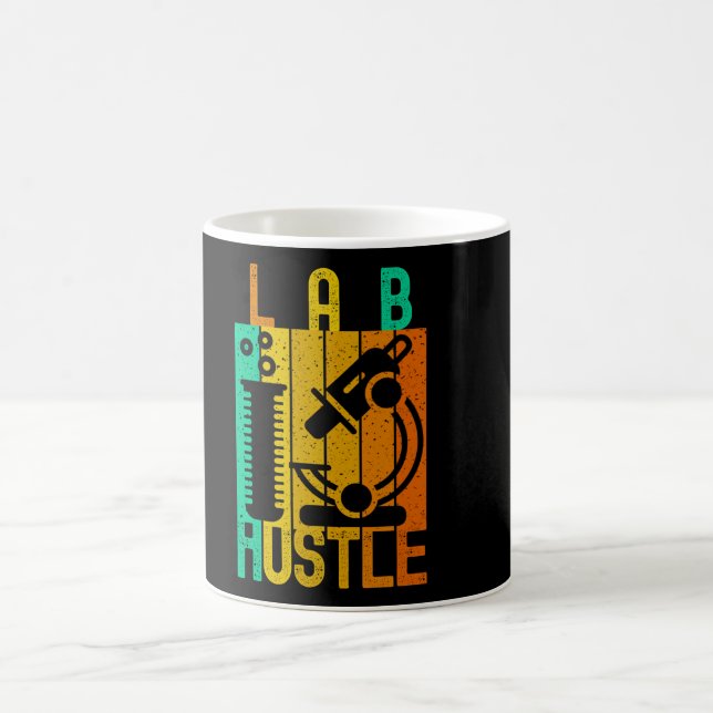 CANECA DE CAFÉ LAB HUSTLE - #LABLIFE CAFFEE MUG (Centro)