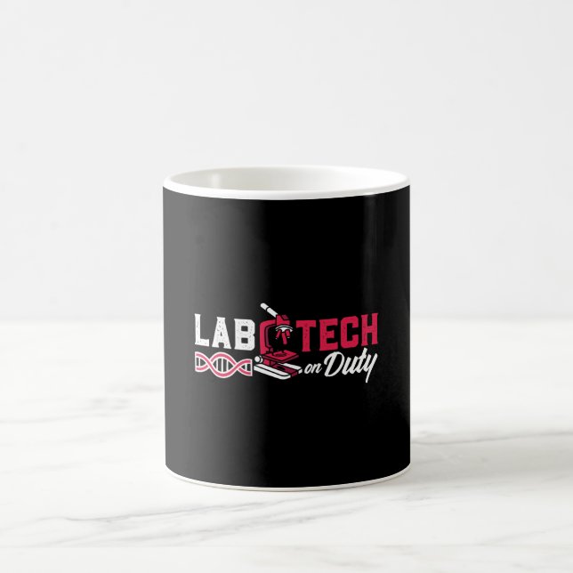 Caneca De Café Lab Tech On Duty Laboratory Technician Science (Centro)