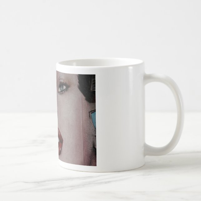 Caneca De Café _lábios vermelhos (Direita)