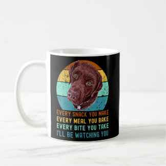 Caneca De Café Laboratório de Chocolate Labrador Cachorro Vendedo