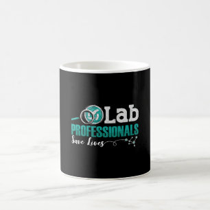 Caneca De Café Laboratório de profissionais do laboratório para s