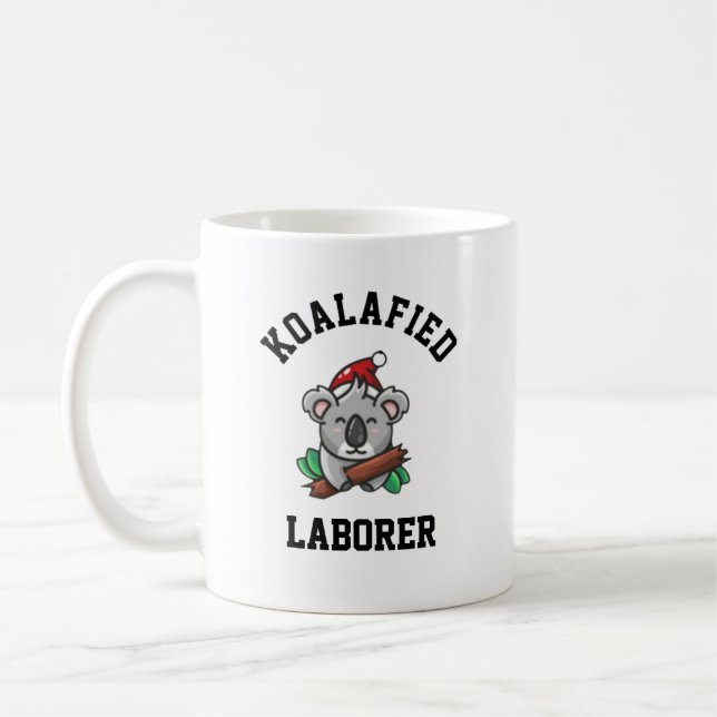 Caneca De Café Laboratório Koalafied (Esquerda)
