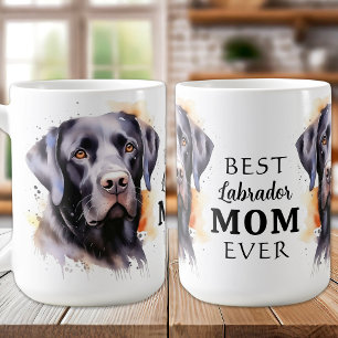Caneca De Café Labrador Mãe Extraordinaire - Dia de as mães de 