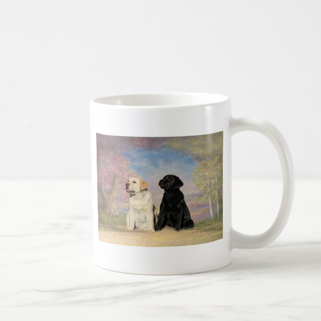 Caneca De Café Labrador retriever (Direita)